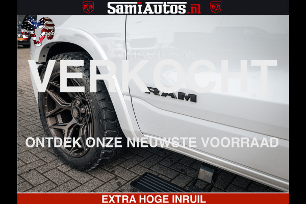 Dodge Ram LIMITED H.O 540PK 706Nm | Massage + Full Option | De Meest Luxe en Volle Pick-Up in zijn Klasse | Comfortabele Dubbele Cabine met Royale 5 Zitplaatsen | BPM vrij | Nu Leverbaar uit Voorraad | Voorraad Nr 2298 - 7479