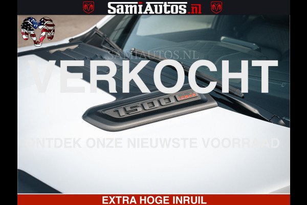 Dodge Ram LIMITED H.O 540PK 706Nm | Massage + Full Option | De Meest Luxe en Volle Pick-Up in zijn Klasse | Comfortabele Dubbele Cabine met Royale 5 Zitplaatsen | BPM vrij | Nu Leverbaar uit Voorraad | Voorraad Nr 2298 - 7479
