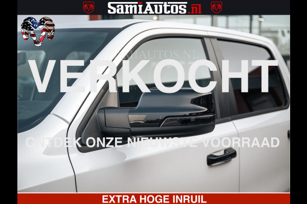 Dodge Ram LIMITED H.O 540PK 706Nm | Massage + Full Option | De Meest Luxe en Volle Pick-Up in zijn Klasse | Comfortabele Dubbele Cabine met Royale 5 Zitplaatsen | BPM vrij | Nu Leverbaar uit Voorraad | Voorraad Nr 2298 - 7479