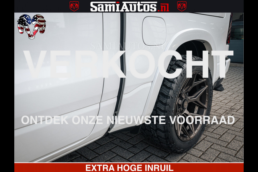 Dodge Ram LIMITED H.O 540PK 706Nm | Massage + Full Option | De Meest Luxe en Volle Pick-Up in zijn Klasse | Comfortabele Dubbele Cabine met Royale 5 Zitplaatsen | BPM vrij | Nu Leverbaar uit Voorraad | Voorraad Nr 2298 - 7479