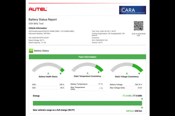 Kia Ev6 Plus 77.4 kWh|100% SOH|LEDER|MEMORY|STOELVERW.V+A/STOELVENT.V|STUURVERW|CAMERA|CARPLAY/ANDROID AUTO|IN.BTW|1e EIG|NL-AUTO|