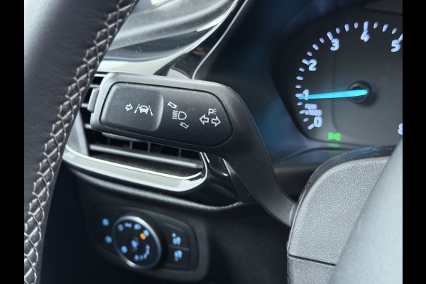 Ford Fiesta 1.0T 126PK Titanium Apple Carplay Android Navi LM Airco Cruise Control Stoelverwarming Apps Voorruitverwarming Wifi Mistlampen Chroompack TCS Led Lmv Lane Assist Isofix TCS EAB Hill-Start-Assist Ford-Pass-Connect LED