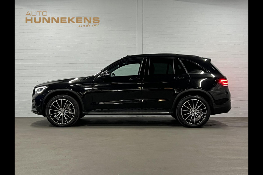 Mercedes-Benz GLC 300e 4MATIC AMG Trekhaak | Burmester | Adapt. cruise | open dak | Stoelverwarming | Achteruitrij camera | Carplay