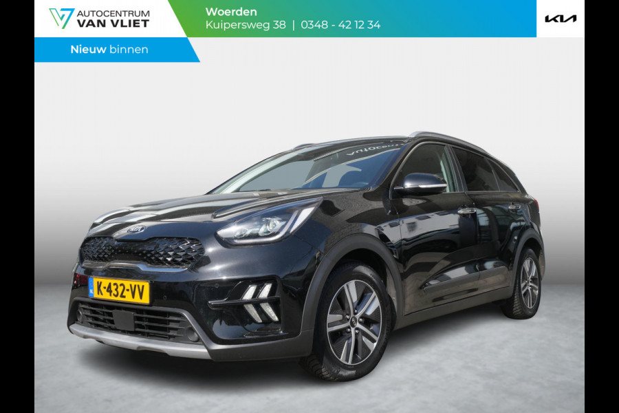 Kia Niro 1.6 GDi Hybrid DynamicPlusLine | Trekhaak | Navi | Adaptief | Clima | Camera | Leer | Stoel/Stuurverwarming