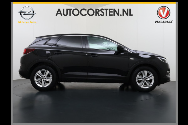 Opel Grandland X T131PK Trekhaak AGR Navi Apple Carplay Android 1/2 Leer Cruise Control Pdc ECC Ergocomfort Stoel Business Executive Lmv Privacy Glas Led DAB+ Regen-Lichtsensor Lane Assist 1.400KG Trekgewicht 1e Eigenaar Origineel Nederlandse Auto € 34.000