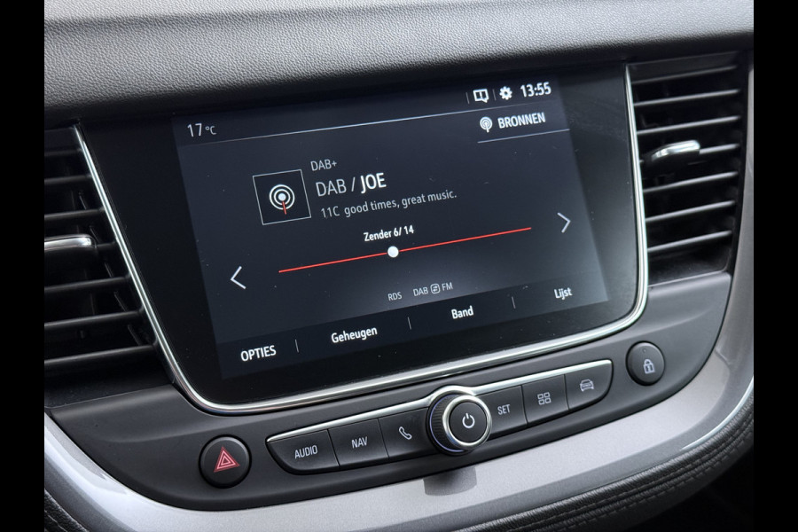 Opel Grandland X T131PK Trekhaak AGR Navi Apple Carplay Android 1/2 Leer Cruise Control Pdc ECC Ergocomfort Stoel Business Executive Lmv Privacy Glas Led DAB+ Regen-Lichtsensor Lane Assist 1.400KG Trekgewicht 1e Eigenaar Origineel Nederlandse Auto € 34.000