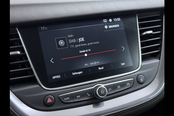 Opel Grandland X T131PK Trekhaak AGR Navi Apple Carplay Android 1/2 Leer Cruise Control Pdc ECC Ergocomfort Stoel Business Executive Lmv Privacy Glas Led DAB+ Regen-Lichtsensor Lane Assist 1.400KG Trekgewicht 1e Eigenaar Origineel Nederlandse Auto € 34.000