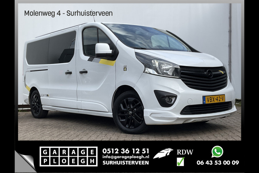 Opel Vivaro 1.6 CDTI L2H1 DC Irmschmer Sport 5-Pers Marge Trekhaak Leer Nav/Cruise Camera UITSTRALING!