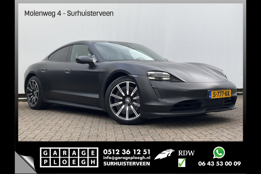 Porsche Taycan Performance 84 kWh Incl.BTW Carplay Camera 3Fase Bose Leer Led Warmtepomp