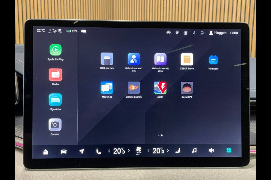 ZEEKR 001 AWD Privilege 100 kWh|FULL OPTION|PANO|MASSAGE|YAMAHA AUDIO|STOELVERW+VENT|360+3D+V+A-CAMERA|22''LMV|NAP|NL-AUTO|1e EIG|