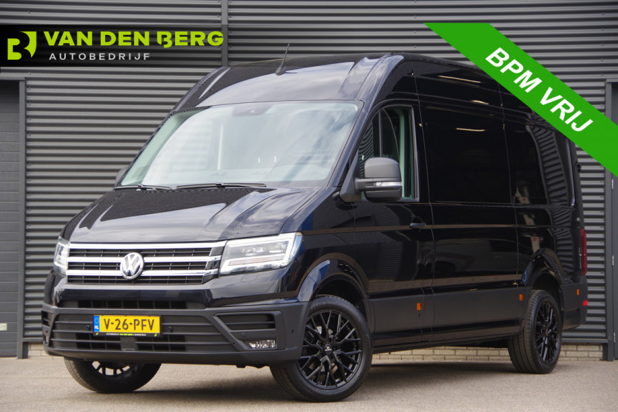 Volkswagen Crafter 35 2.0 TDI L3H3(L2H2) 177PK AUT. LED, ADAPT. CRUISE, STOELVERWARMING, STANDKACHEL, ERGO COMFORT STOEL GEV, CAMERA, NAVI, CLIMA,
