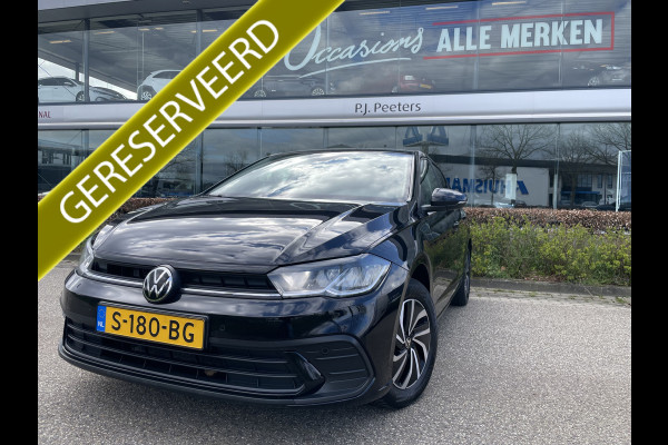 Volkswagen Polo 1.0 TSI Life Airco - Apple carplay - Navigatie - Parkeersensoren - Bluetooth - Cruise control - Led verlichting - Licht metalen velgen 15 inch - Radio - Start/stop systeem - Stuur leder - Stuur multfunctioneel