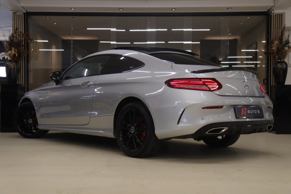 Mercedes-Benz C-Klasse Coupé 180 AMG-LINE NAP Pano/Burm/Carplay/Stoelver/Sfeer/360Cam/Vol
