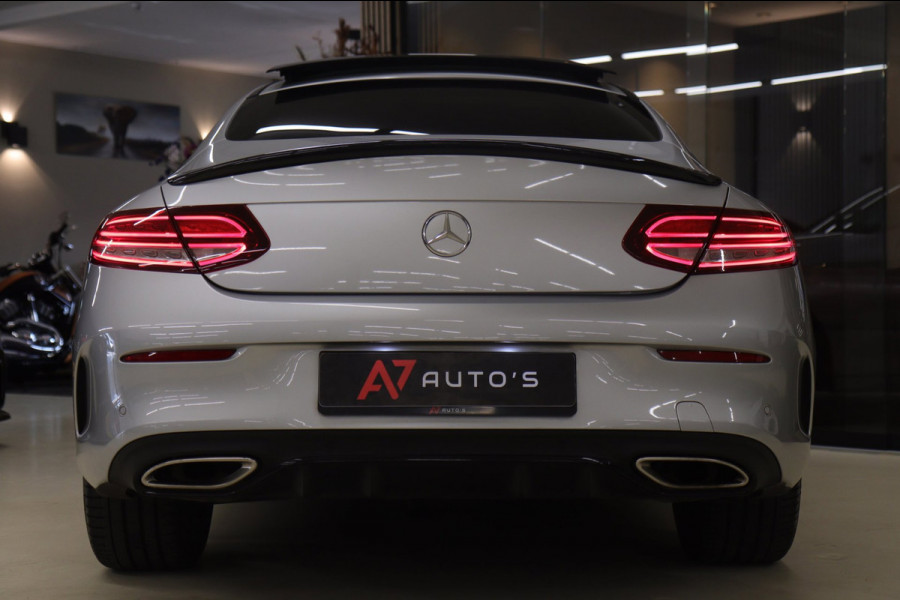 Mercedes-Benz C-Klasse Coupé 180 AMG-LINE NAP Pano/Burm/Carplay/Stoelver/Sfeer/360Cam/Vol