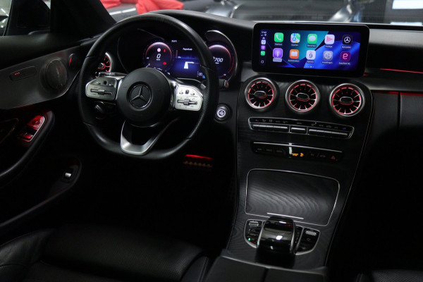 Mercedes-Benz C-Klasse Coupé 180 AMG-LINE NAP Pano/Burm/Carplay/Stoelver/Sfeer/360Cam/Vol