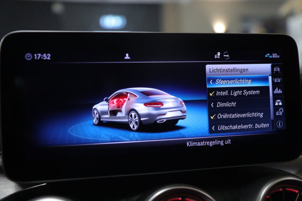 Mercedes-Benz C-Klasse Coupé 180 AMG-LINE NAP Pano/Burm/Carplay/Stoelver/Sfeer/360Cam/Vol