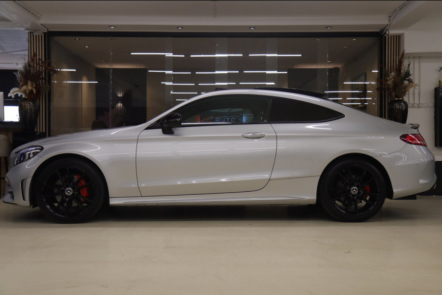 Mercedes-Benz C-Klasse Coupé 180 AMG-LINE NAP Pano/Burm/Carplay/Stoelver/Sfeer/360Cam/Vol