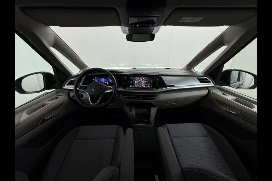 Volkswagen Multivan Bulli 218PK eHybrid AUT-6 Pano-Dak Navi 3-Zone Ecc Cruise Control Camera Trekhaak Apple Carplay Android Pdc Stoelverwarming Life 2+2+2 Premium Zitopstelling Keyless Lmv 19" Easy Open Pack Privacy Glas Elek.Achterklep Led Origineel Nederlandse Bus Dealeronderhouden 1.600kg trekvermogen