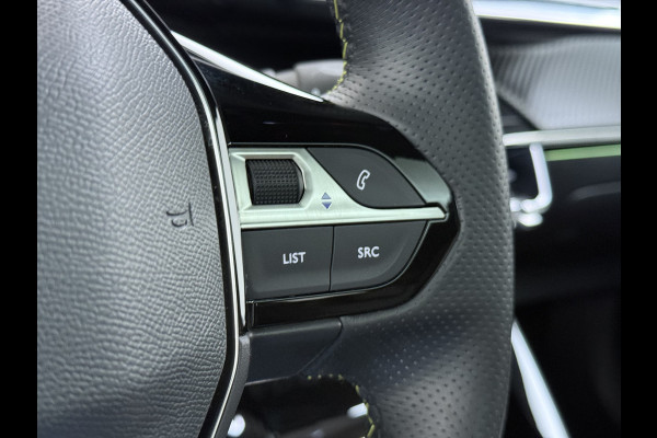 Peugeot e-2008 EV GT 50kWh Pano-Dak 360°Camera 3-fase 18" 1/2 Leer/Alcantara Adaptive-Cruise 3D-Navi ParkAssist PDC-a+v Ecc Stoelverwarming App SOH 91% Keyless Led LmvPrivacy Glas BlindSpot Assist Lane Assist Isofix DAB+ Regen-Lichtsensor Dealeronderhouden € 40.000 nieuw!