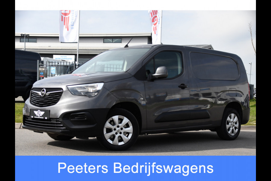 Opel Combo 1.5D L2H1 Edition Cruise, Carplay, Sensoren, 102pk, Multimedia, Airco, Trekhaak, LM Velg, Uniek!