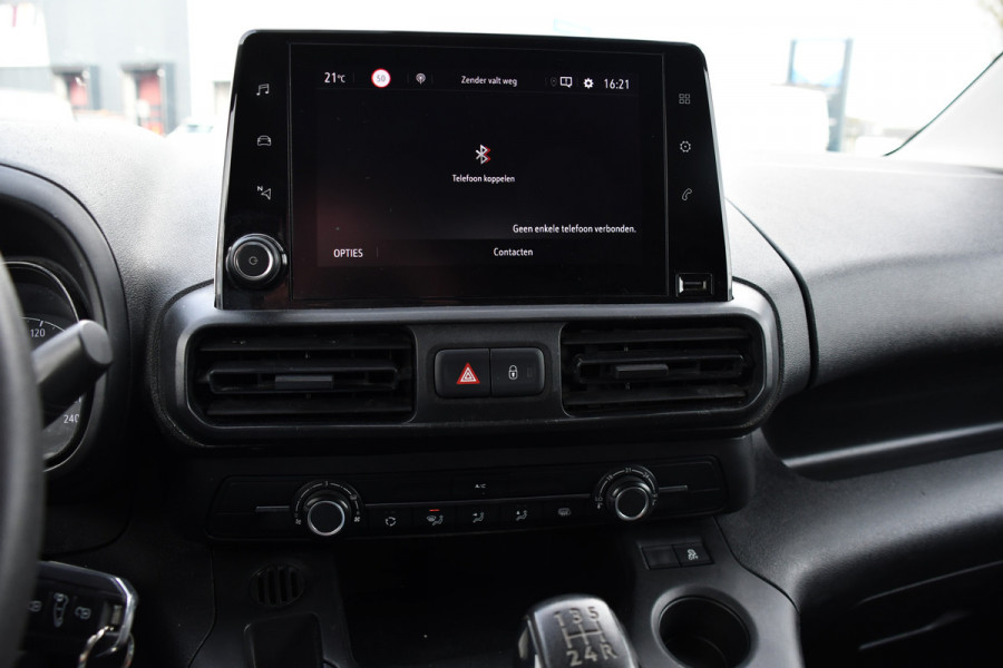 Opel Combo 1.5D L2H1 Edition Cruise, Carplay, Sensoren, 102pk, Multimedia, Airco, Trekhaak, LM Velg, Uniek!