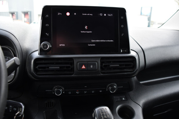 Opel Combo 1.5D L2H1 Edition Cruise, Carplay, Sensoren, 102pk, Multimedia, Airco, Trekhaak, LM Velg, Uniek!
