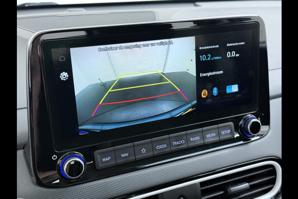 Hyundai Kona 1.6GDI 142PK HEV Hybrid Automaat Adap.Cruise Navi Ecc Camera Krell®-Audio Apple Carplay Android Auto Comfort Lane Assist VESS Led Lmv Isofix Bluetooth DAB FCA 1e Eigenaar Origineel Nederlandse Auto