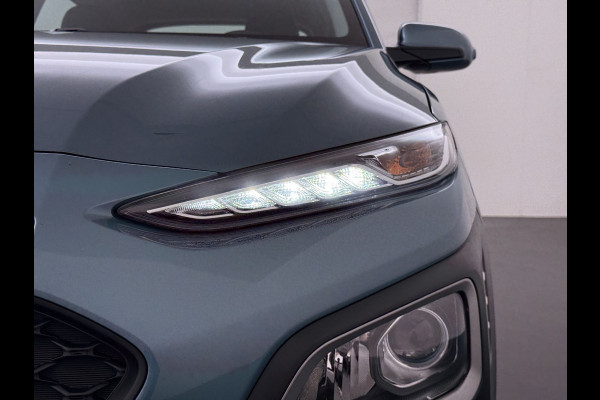 Hyundai Kona 1.6GDI 142PK HEV Hybrid Automaat Adap.Cruise Navi Ecc Camera Krell®-Audio Apple Carplay Android Auto Comfort Lane Assist VESS Led Lmv Isofix Bluetooth DAB FCA 1e Eigenaar Origineel Nederlandse Auto