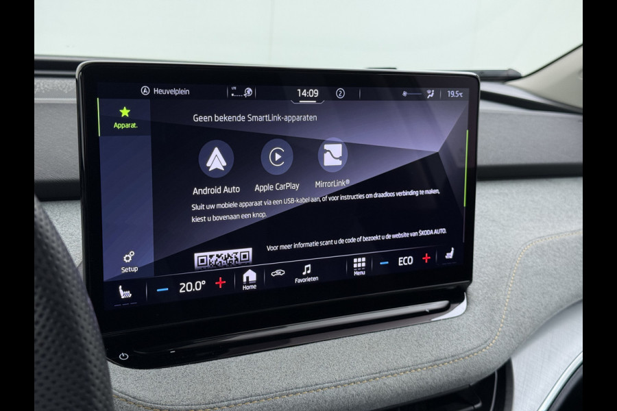 Škoda ENYAQ iV 80 Sport Panorama-Schuifdak Soh 93% Memory Trekhaak Adap.Cruise 360°Camera Navi Ecc Apple Carplay Android Auto Pdc Lmv 21" Privacy Glas Led DAB Stuur+Stoel+A.Bankverwarming Lane Assist Keyless 1.000kg Trekvermogen 1e Eigenaar Origineel Nederlandse Auto Dealeronderhouden Nieuwprijs €59.457,-