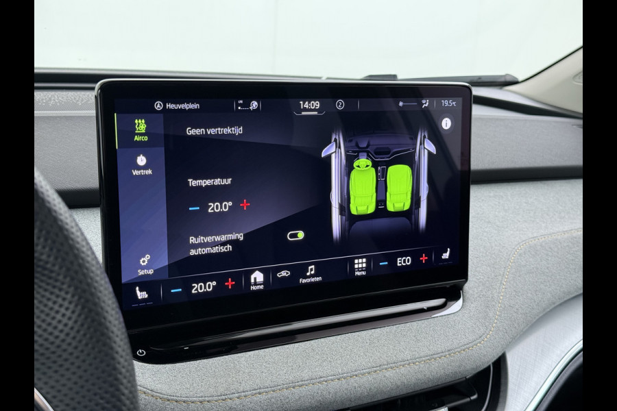 Škoda ENYAQ iV 80 Sport Panorama-Schuifdak Soh 93% Memory Trekhaak Adap.Cruise 360°Camera Navi Ecc Apple Carplay Android Auto Pdc Lmv 21" Privacy Glas Led DAB Stuur+Stoel+A.Bankverwarming Lane Assist Keyless 1.000kg Trekvermogen 1e Eigenaar Origineel Nederlandse Auto Dealeronderhouden Nieuwprijs €59.457,-