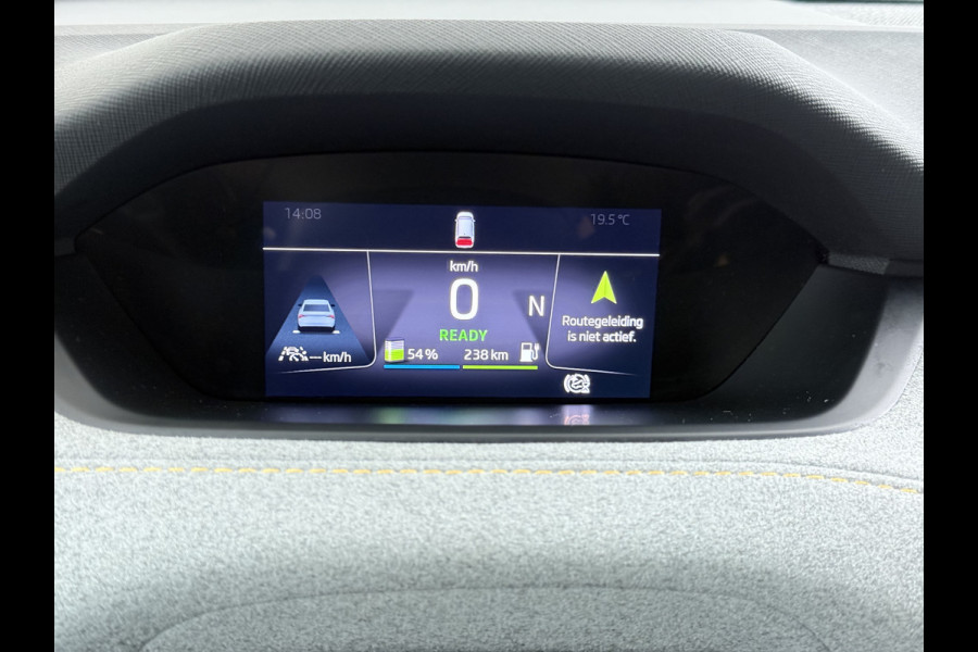 Škoda ENYAQ iV 80 Sport Panorama-Schuifdak Soh 93% Memory Trekhaak Adap.Cruise 360°Camera Navi Ecc Apple Carplay Android Auto Pdc Lmv 21" Privacy Glas Led DAB Stuur+Stoel+A.Bankverwarming Lane Assist Keyless 1.000kg Trekvermogen 1e Eigenaar Origineel Nederlandse Auto Dealeronderhouden Nieuwprijs €59.457,-