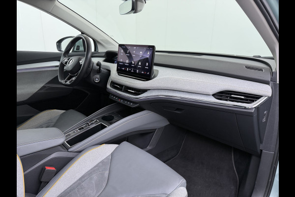 Škoda ENYAQ iV 80 Sport Panorama-Schuifdak Soh 93% Memory Trekhaak Adap.Cruise 360°Camera Navi Ecc Apple Carplay Android Auto Pdc Lmv 21" Privacy Glas Led DAB Stuur+Stoel+A.Bankverwarming Lane Assist Keyless 1.000kg Trekvermogen 1e Eigenaar Origineel Nederlandse Auto Dealeronderhouden Nieuwprijs €59.457,-