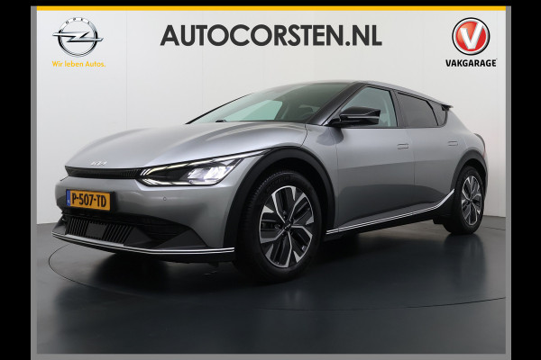 Kia Ev6 Air 58kWh SOH 100% Adap.Cruise Navi Ecc Camera Stoel+Stuurverwarming Apple Carplay Android Auto Pdc Dodehoekdetectie File assistent Lmv 19" Privacy Glas Led DAB Bluetooth 1e Eigenaar Dealeronderhouden Origineel Nederlandse Kia
