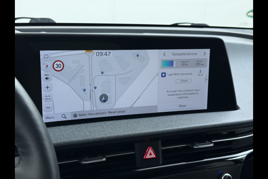 Kia Ev6 Air 58kWh SOH 100% Adap.Cruise Navi Ecc Camera Stoel+Stuurverwarming Apple Carplay Android Auto Pdc Dodehoekdetectie File assistent Lmv 19" Privacy Glas Led DAB Bluetooth 1e Eigenaar Dealeronderhouden Origineel Nederlandse Kia