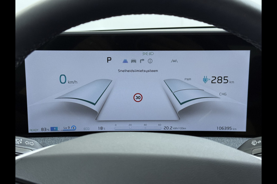 Kia Ev6 Air 58kWh SOH 100% Adap.Cruise Navi Ecc Camera Stoel+Stuurverwarming Apple Carplay Android Auto Pdc Dodehoekdetectie File assistent Lmv 19" Privacy Glas Led DAB Bluetooth 1e Eigenaar Dealeronderhouden Origineel Nederlandse Kia