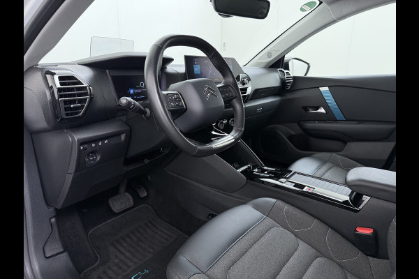 Citroën Ë-C4 50kWh SOH 91% Head-Up Display Adap.Cruise Verwarmd Stuur 360°Camera Navi Ecc Apple Carplay Android Auto Shine Lmv Led Privacy Glas Isofix DAB Bluetooth Lane Assist Regen-Lichtsensor
