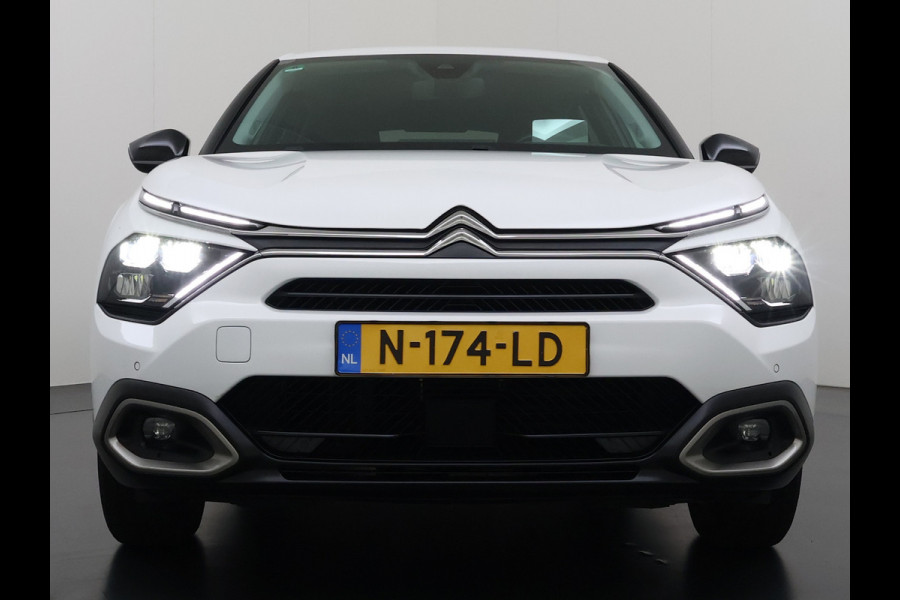 Citroën Ë-C4 50kWh SOH 91% Head-Up Display Adap.Cruise Verwarmd Stuur 360°Camera Navi Ecc Apple Carplay Android Auto Shine Lmv Led Privacy Glas Isofix DAB Bluetooth Lane Assist Regen-Lichtsensor
