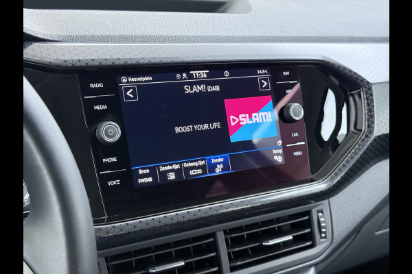 Volkswagen T-Cross 1.0TSI 111PK Automaat Executive-Pack Navi Ecc Adap.Cruise Control Apple Carplay Android Auto Pdc Style Dodehoek detectie Lmv Led Isofix DAB Bluetooth Licht-Regensensor App-Connect 1e Eigenaar Origineel Nederlandse Auto