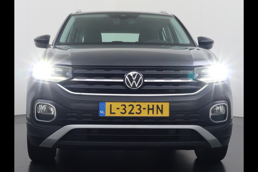 Volkswagen T-Cross 1.0TSI 111PK Automaat Executive-Pack Navi Ecc Adap.Cruise Control Apple Carplay Android Auto Pdc Style Dodehoek detectie Lmv Led Isofix DAB Bluetooth Licht-Regensensor App-Connect 1e Eigenaar Origineel Nederlandse Auto