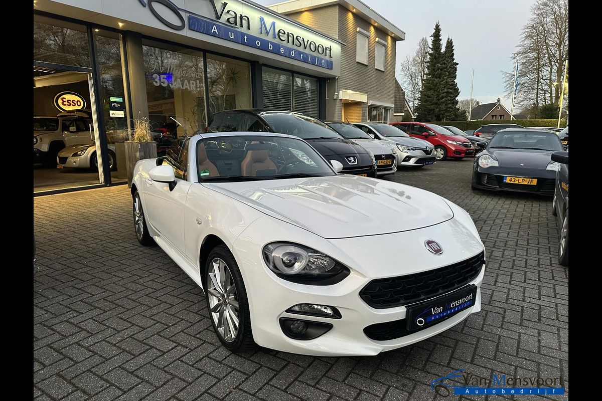 Fiat 124 Spider 1.4 MultiAir Turbo Lusso Leder|Navi|Camera|Keyless|Stoelverwarming