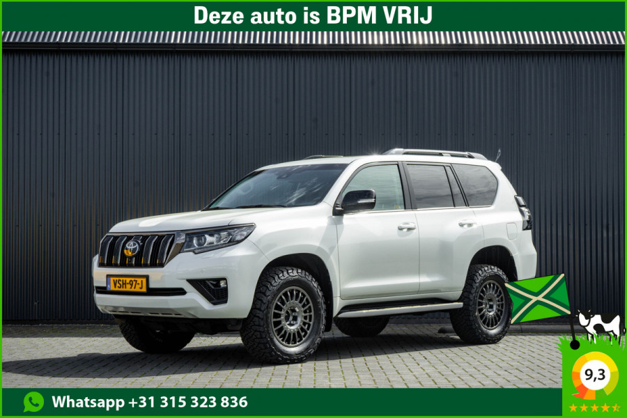 Toyota Land Cruiser 2.8D-4D | 204 PK | 4X4 | Vol Opties | Automaat | Luchtvering | 360° camera | Adapt.Cruise | Stoelverw. & -koeling | LED