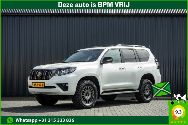 Toyota Land Cruiser 2.8D-4D | 204 PK | 4X4 | Vol Opties | Automaat | Luchtvering | 360° camera | Adapt.Cruise | Stoelverw. & -koeling | LED
