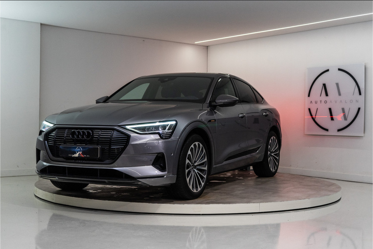 Audi e-tron Sportback 50 Quattro Business Edition 71 kWh 313PK | NL AUTO+NAP+1E Eigenaar | SOH 90% | Memory | Trekhaak | Garantie