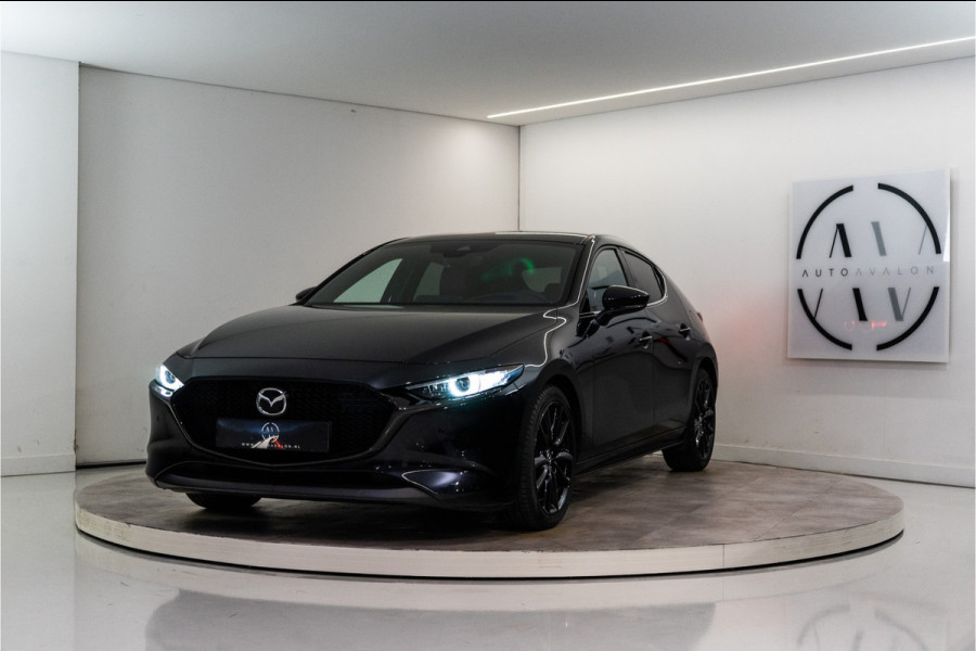 Mazda 3 2.0 e-SkyActiv-X M Hybrid 180 Luxury 187PK | NL AUTO+NAP | Bose | Leder | HUD | Elektr. Stoelen | VOL OPTIE! 12 MND Garantie