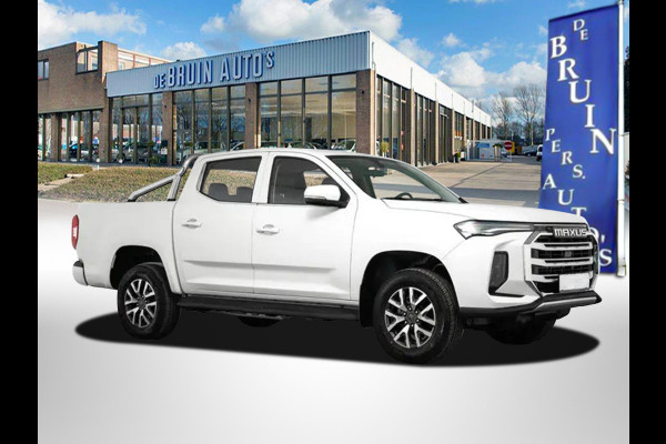 Maxus T90 EV 89 kWh WLTP stadscyclus bereik 471 km Dubbel Cabine Pick-up 5 Persoons