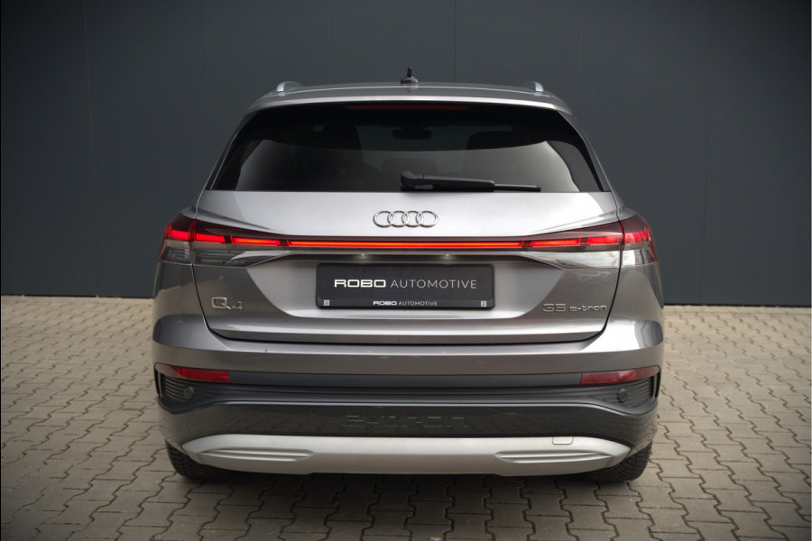 Audi Q4 e-tron 35 Launch edition Advanced 55 kWh | Stoelverwarming | Cruise Control | Navigatie | Apple Carplay | Keyless | Parkeersensoren | RS Seats | Matrix LED | BTW | NAP