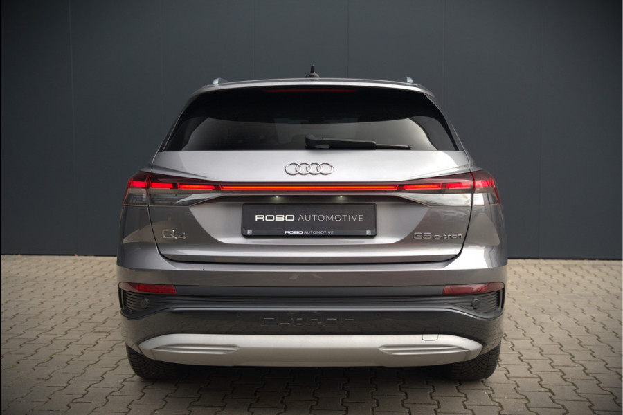 Audi Q4 e-tron 35 Launch edition Advanced 55 kWh | Stoelverwarming | Cruise Control | Navigatie | Apple Carplay | Keyless | Parkeersensoren | RS Seats | Matrix LED | BTW | NAP