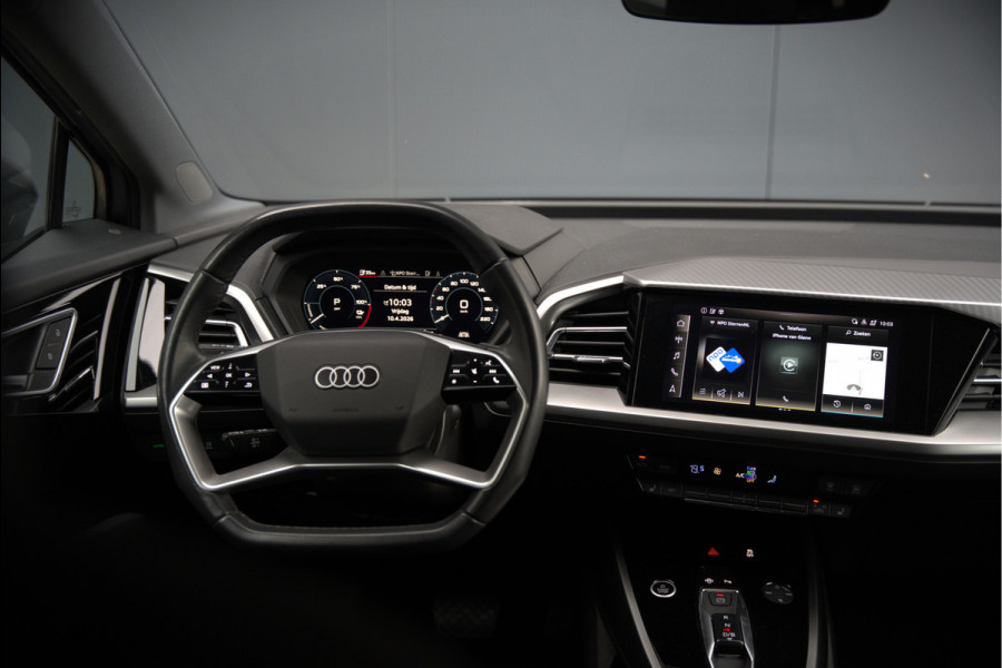 Audi Q4 e-tron 35 Launch edition Advanced 55 kWh | Stoelverwarming | Cruise Control | Navigatie | Apple Carplay | Keyless | Parkeersensoren | RS Seats | Matrix LED | BTW | NAP