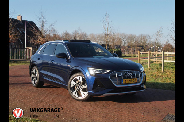 Audi e-tron 55 quattro S edition 95 kWh | SOH 95% | S-Line | Panoramadak | Trekhaak | Apple Carplay | Cruise Control | Parkeersensoren |