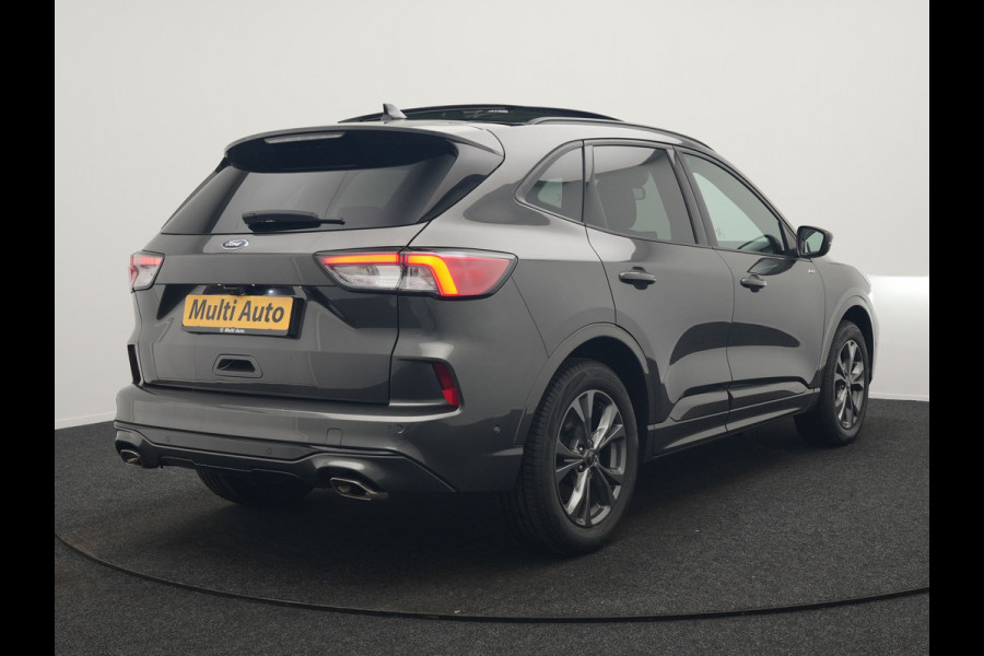 Ford Kuga 2.5 ST-Line X PHEV 225pk Dealer O.H. | Trekhaak Af Fabriek | Panodak | Adaptive Cruise | Head Up | 360 Camera | Bang & Olufsen | Alcantara Sportstoelen & Stuur Verwarmd | Keyless | Blis | Navigatie | DAB | Plug In Hybrid |